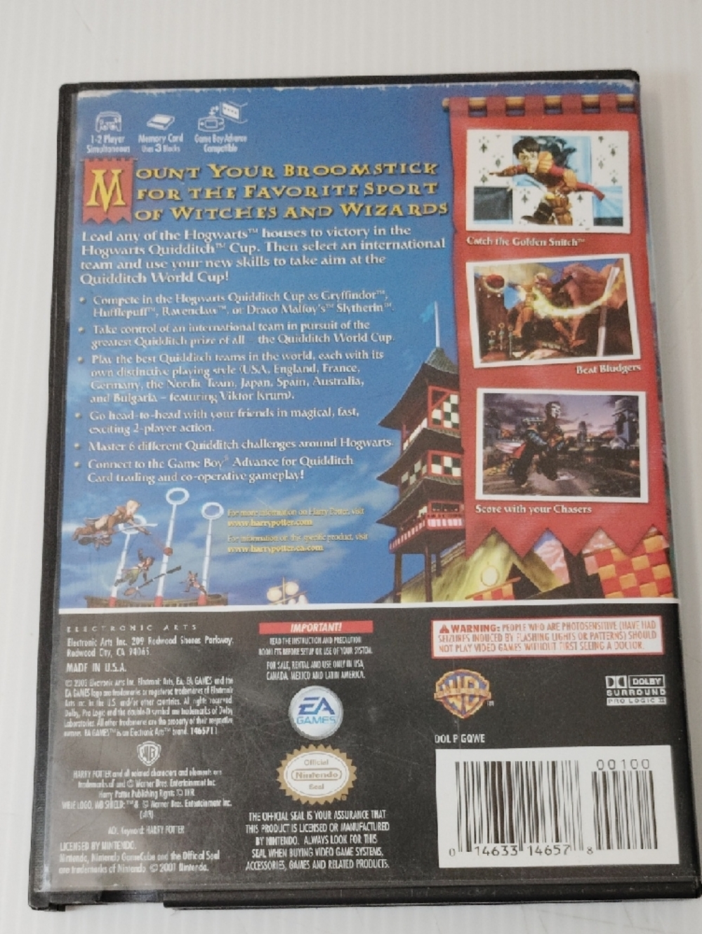 Harry Potter: Quidditch World Cup - (Blue) - Picture 2 of 7